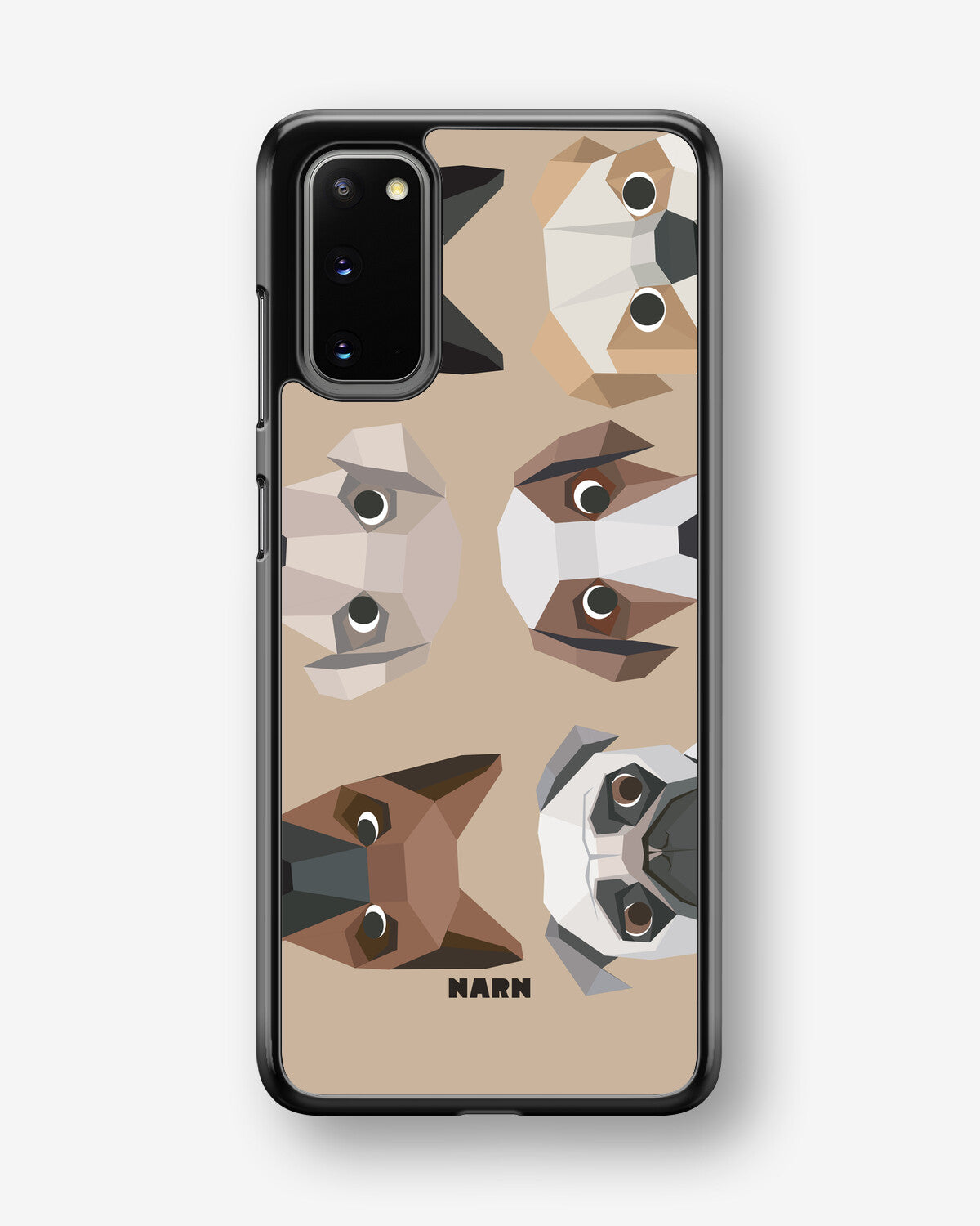 Samsung Galaxy S20 FE Hard Case – Cute Dogs - View 1