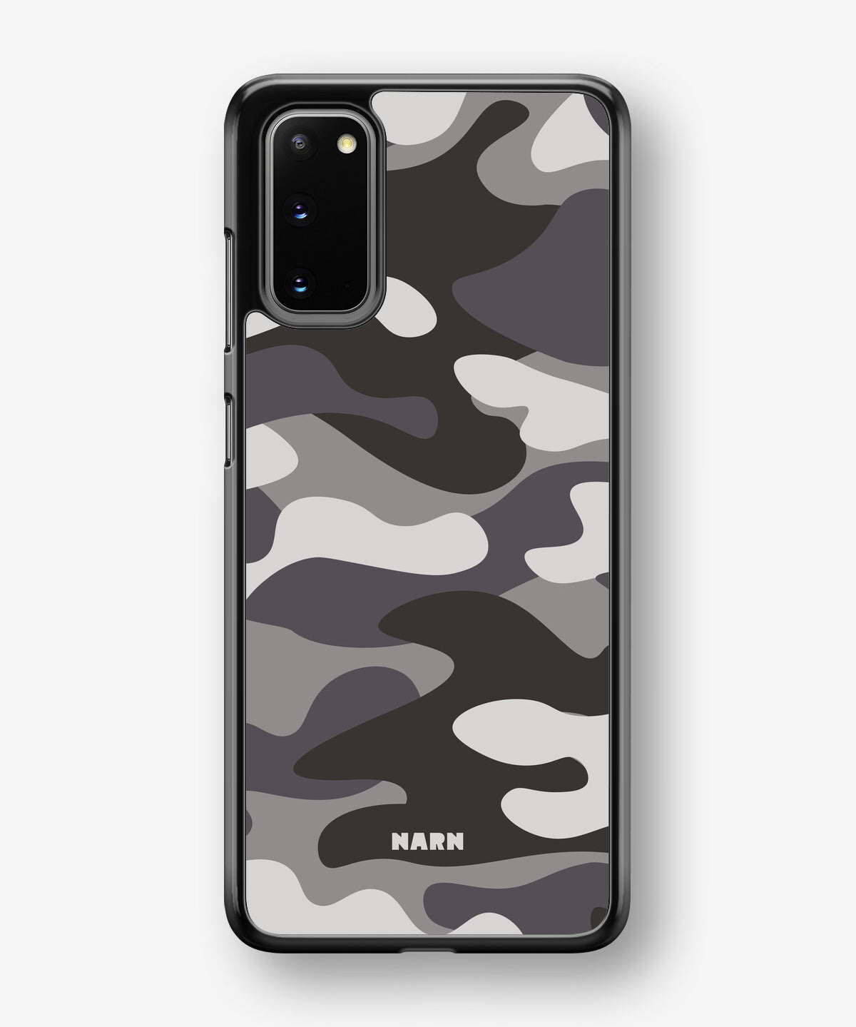 Samsung Galaxy S20 FE Hard Case – Grey Camo - View 1