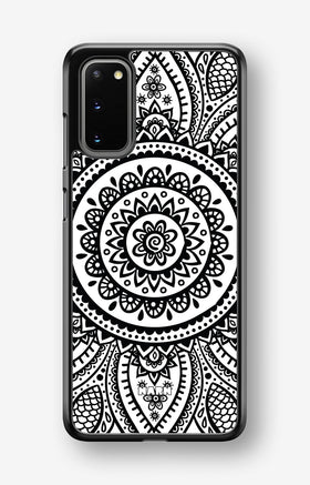 Samsung Galaxy S20 FE Hard Case – Henna Mandala - View 1
