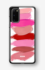 Samsung Galaxy S20 FE Hard Case – Lipstick Smears - View 1