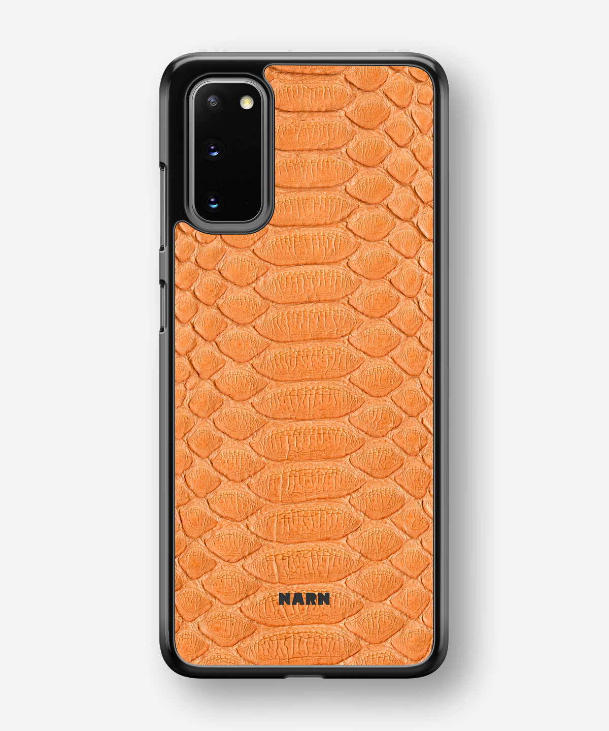 Samsung Galaxy S20 FE Hard Case – Orange Snake - View 1