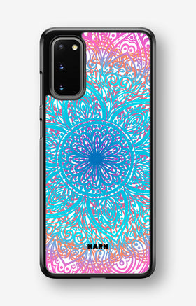 Samsung Galaxy S20 FE Hard Case – Pastel Mandala - View 1
