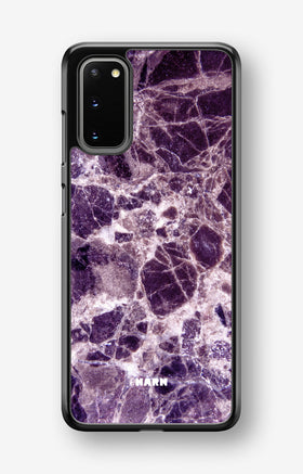 Samsung Galaxy S20 FE Hard Case – Purple Marble - View 1