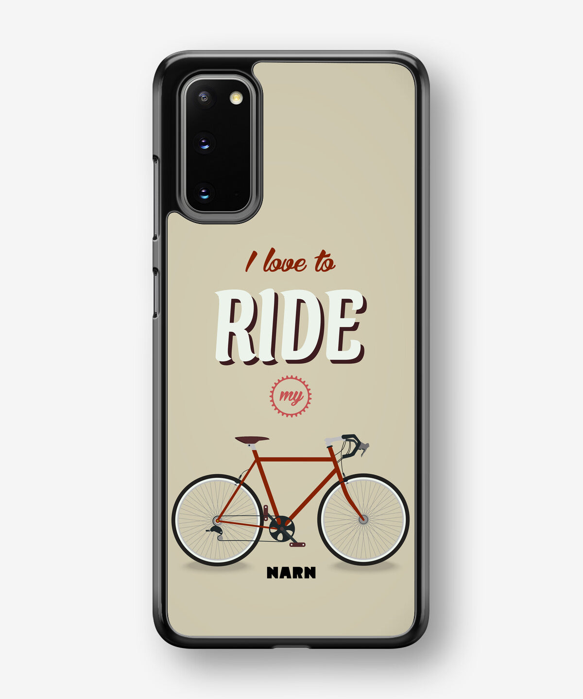 Samsung Galaxy S20 FE Hard Case – Ride My Bicycle - View 1
