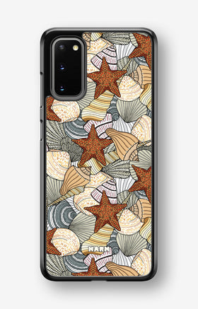 Samsung Galaxy S20 FE Hard Case – Sea Shells - View 1