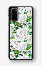 Samsung Galaxy S20 FE Hard Case – White Bloom - View 1