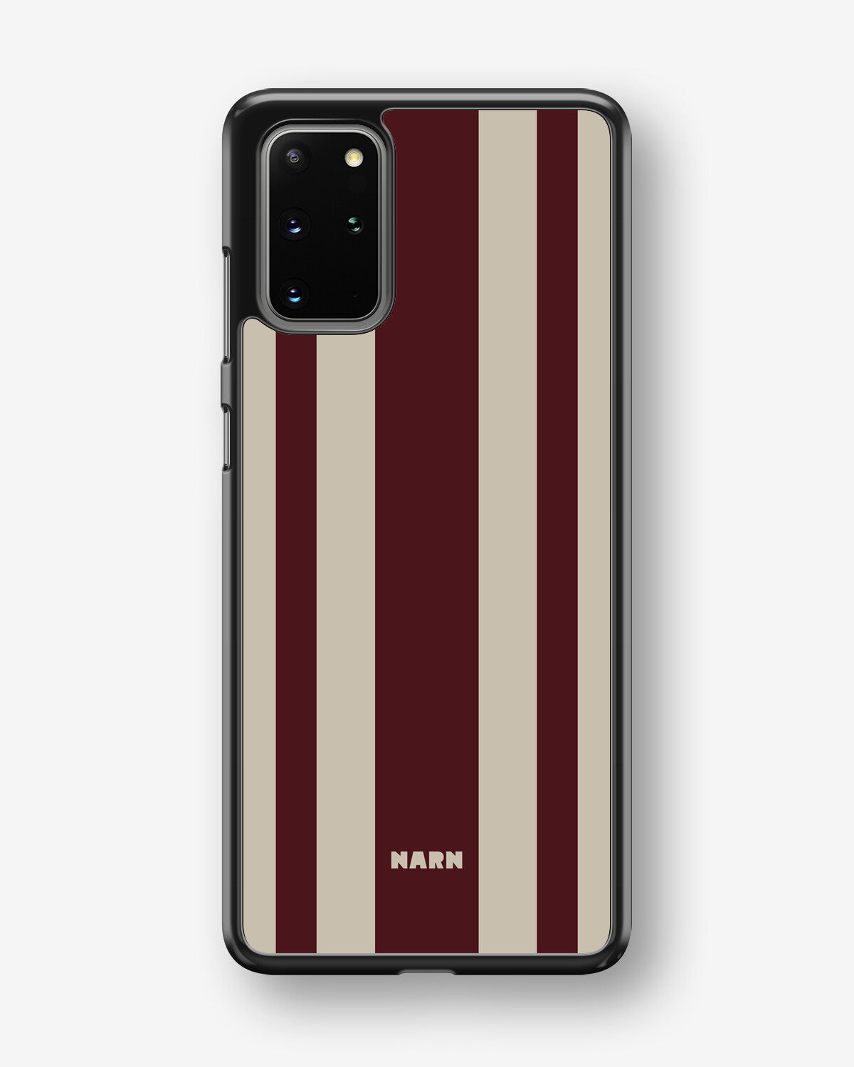 Samsung Galaxy S20 Plus Hard Case – Bordeaux Stripe - View 1