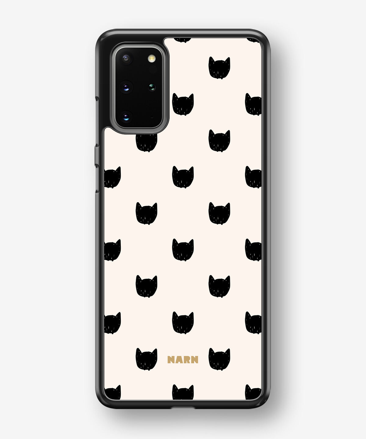 Samsung Galaxy S20 Plus Hard Case – Kitty Dots - View 1