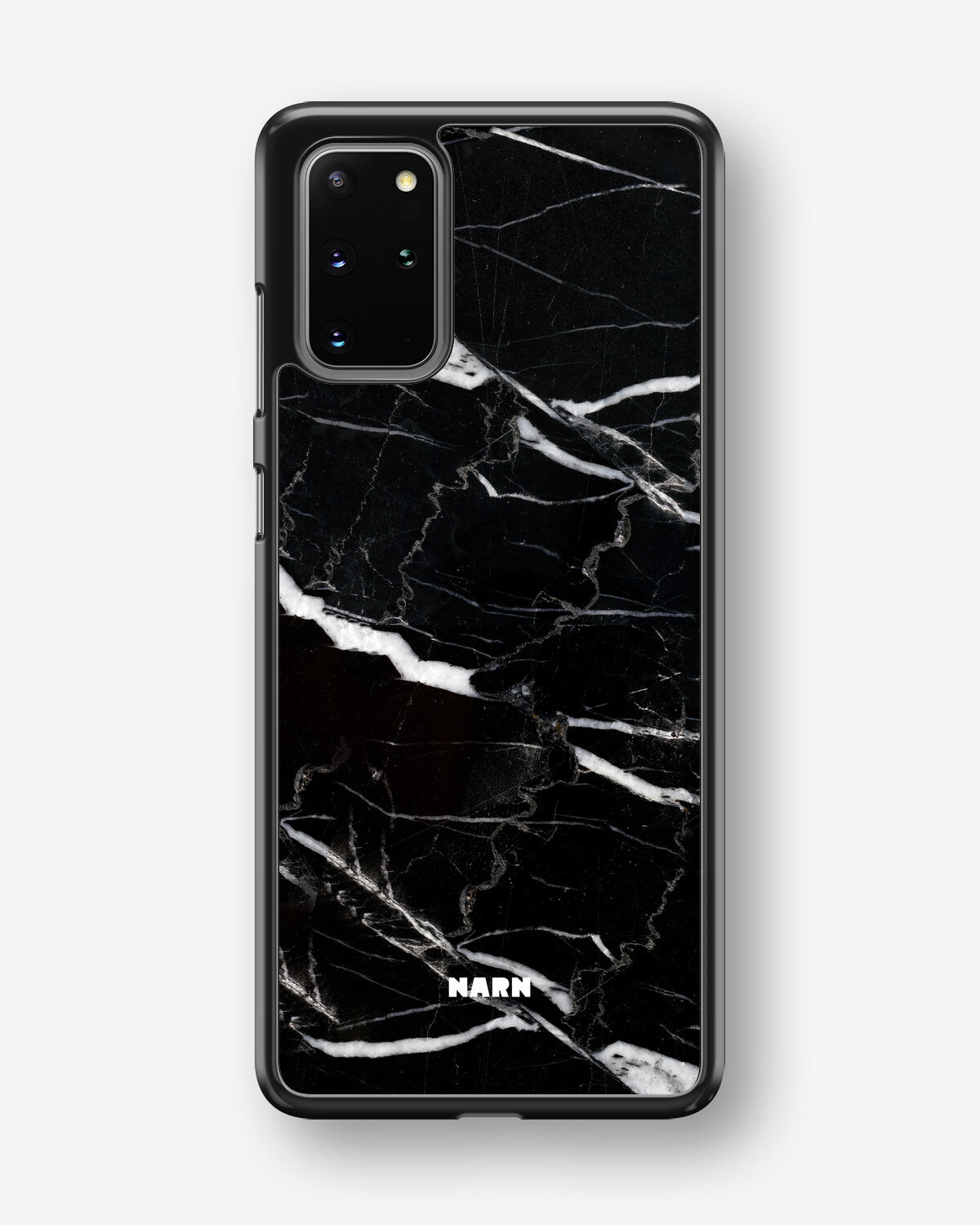 Samsung Galaxy S20 Plus Hard Case – Black Marble - View 1