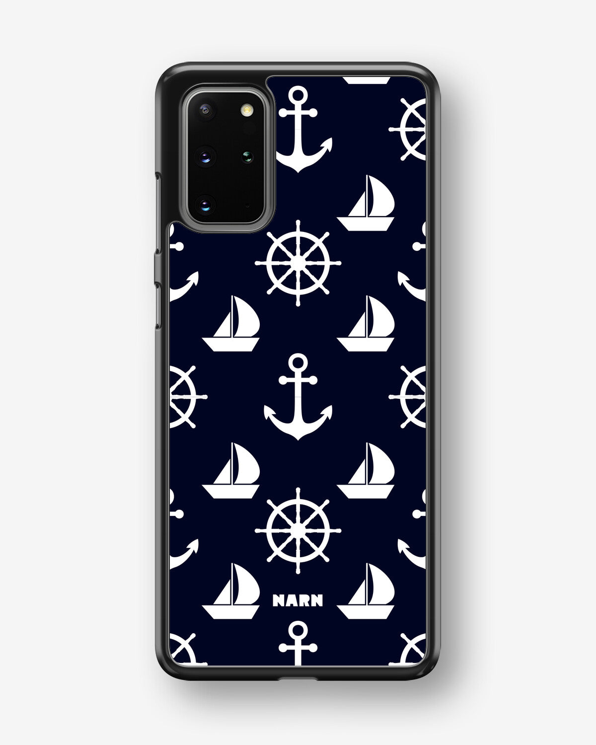 Samsung Galaxy S20 Plus Hard Case – Deep Blue Voyage - View 1