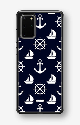 Samsung Galaxy S20 Plus Hard Case – Deep Blue Voyage - View 1