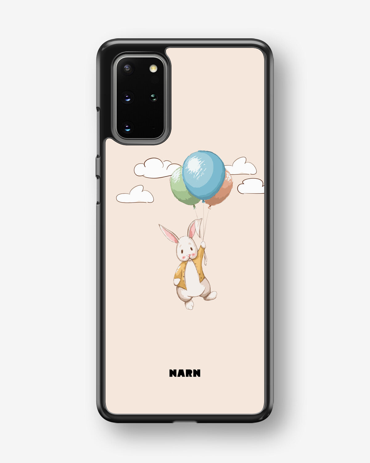 Samsung Galaxy S20 Plus Hard Case – Flying Rabbit - View 1