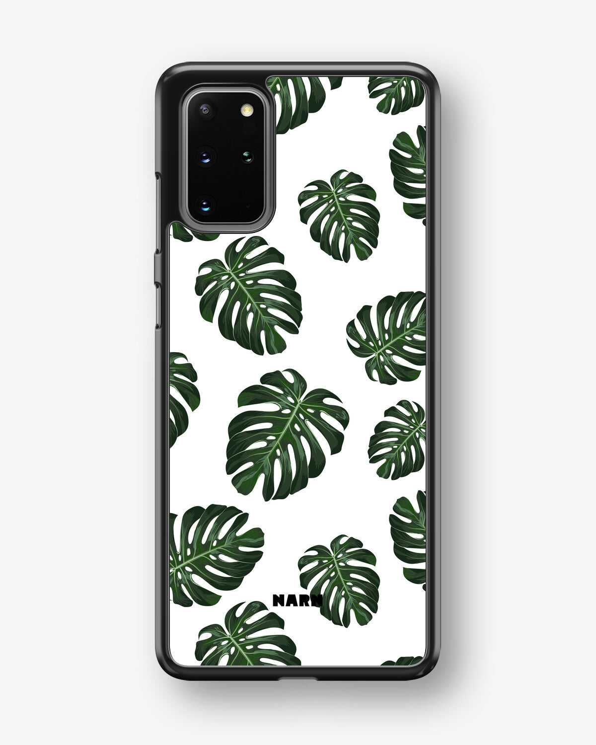 Samsung Galaxy S20 Plus Hard Case – Monstera Pattern - View 1