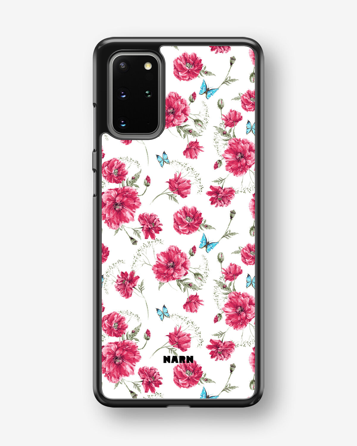 Samsung Galaxy S20 Plus Hard Case – Poppies in Bloom - View 1