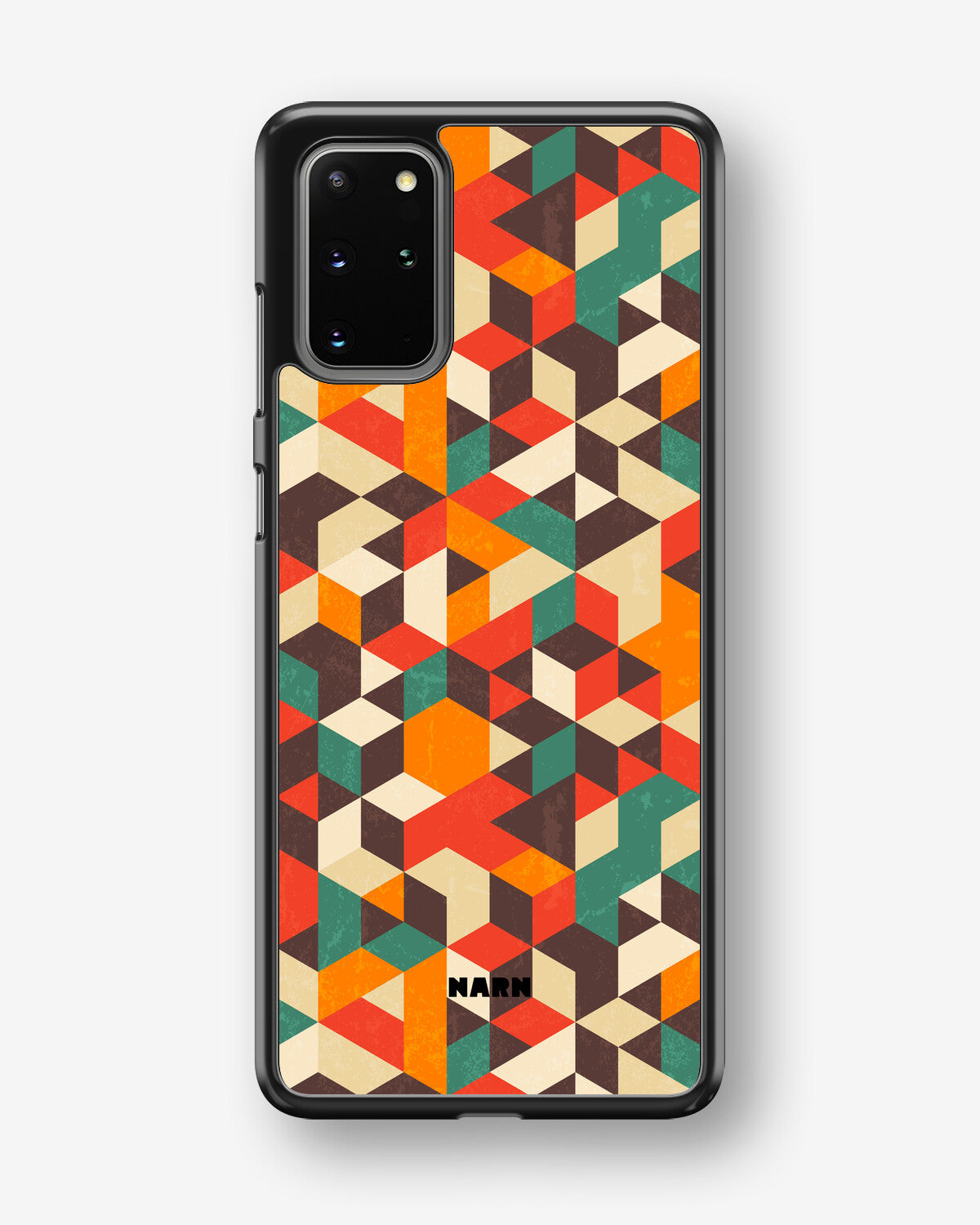 Samsung Galaxy S20 Plus Hard Case – Retro Geometric - View 1
