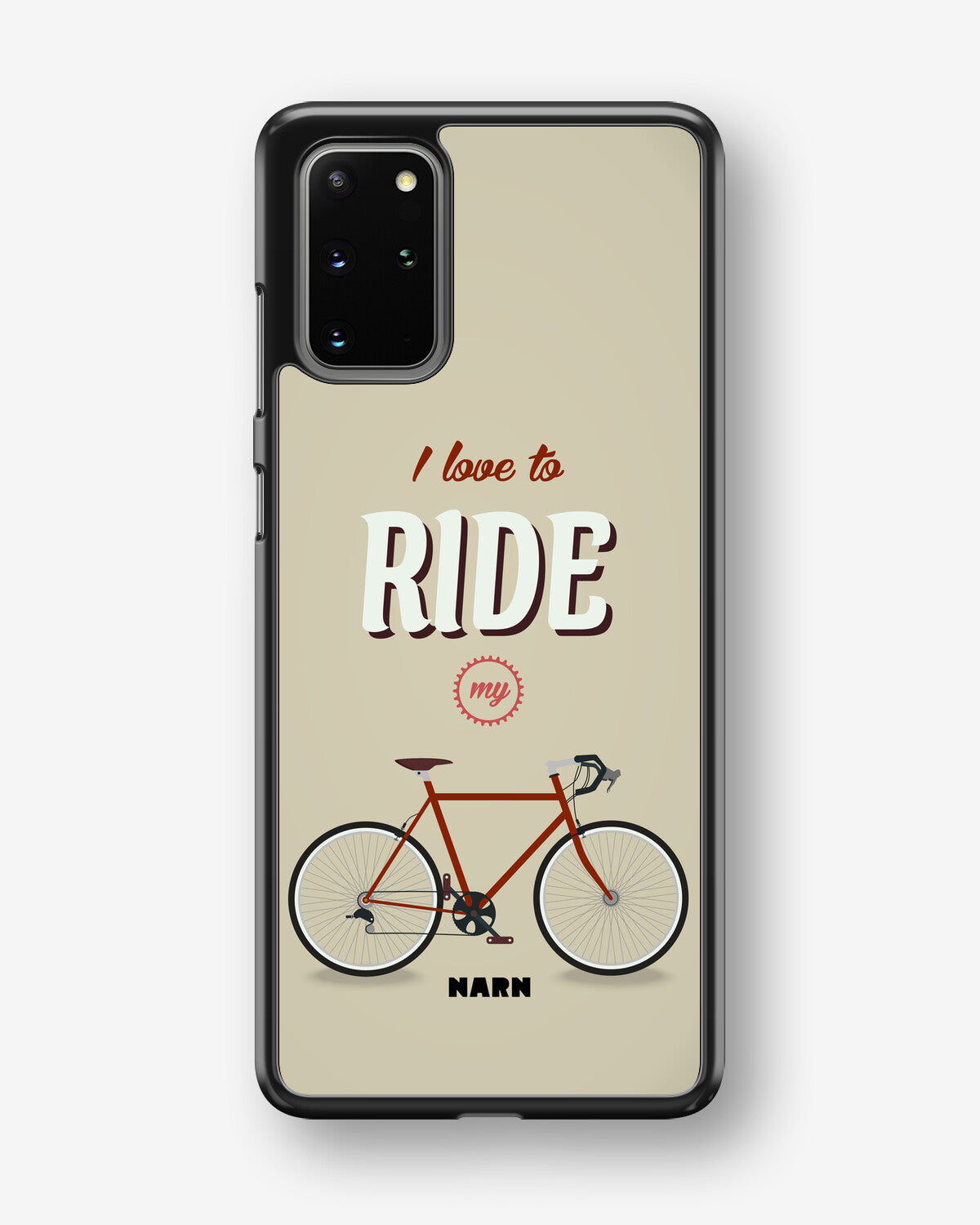 Samsung Galaxy S20 Plus Hard Case – Ride My Bicycle - View 1