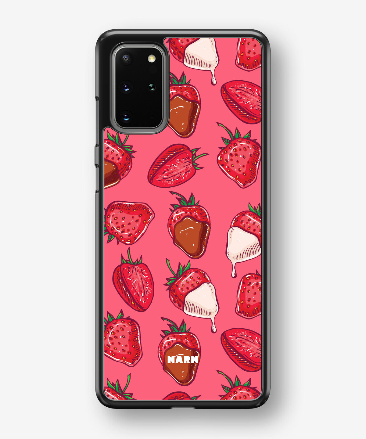 Samsung Galaxy S20 Plus Hard Case – Strawberry Chocolate - View 1