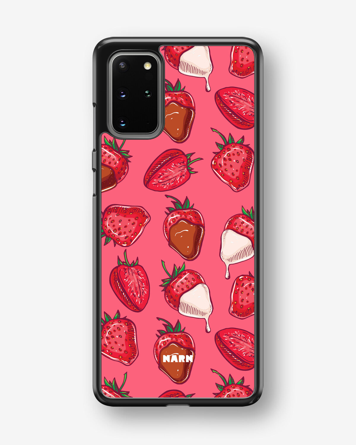 Samsung Galaxy S20 Plus Hard Case – Strawberry Chocolate - View 1