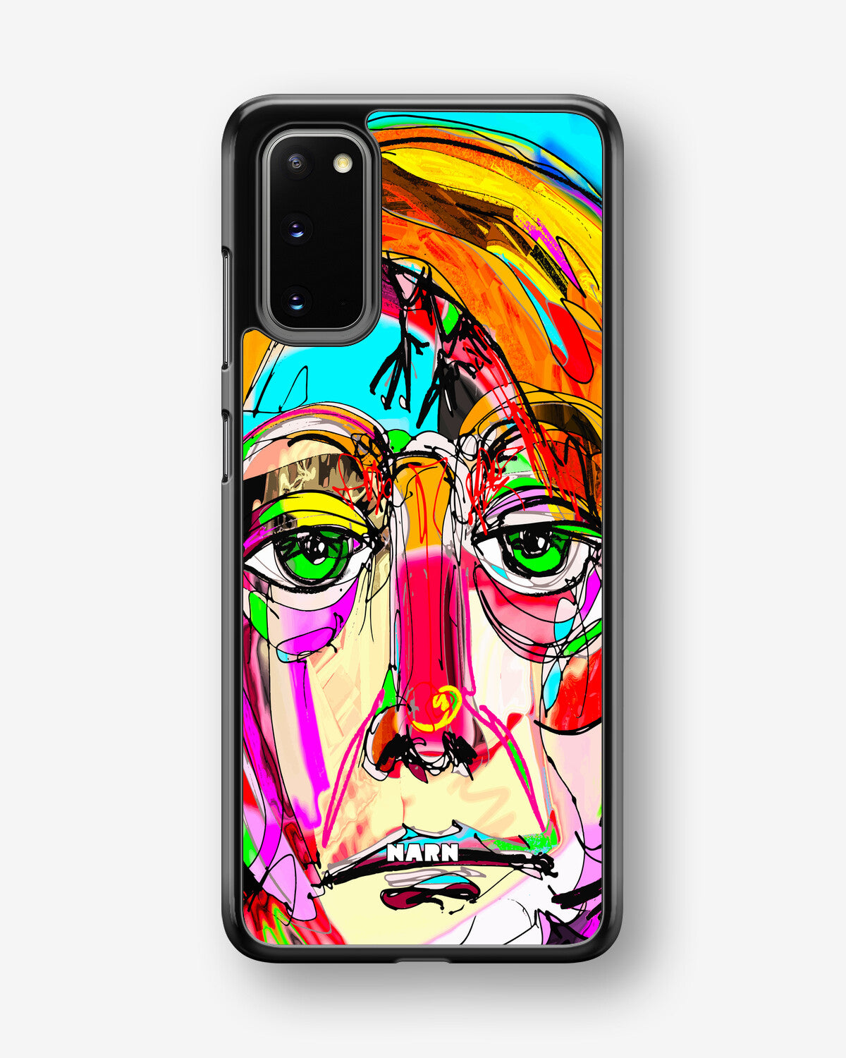 Samsung Galaxy S20 Hard Case – Abstract Portrait - View 1
