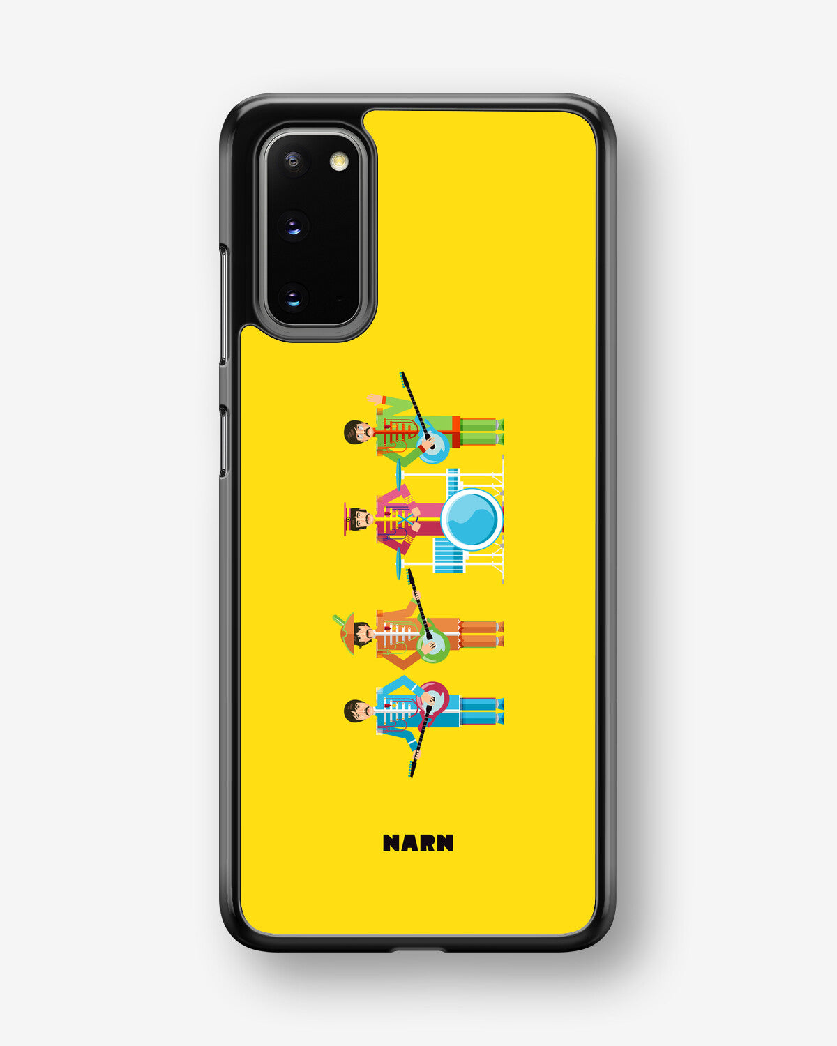 Samsung Galaxy S20 Hard Case – Beatles Yellow - View 1
