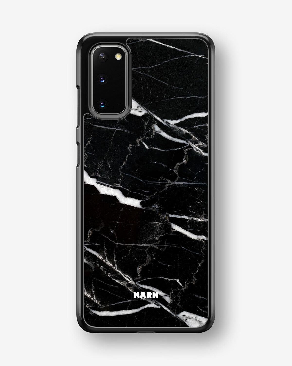 Samsung Galaxy S20 Hard Case – Black Marble - View 1