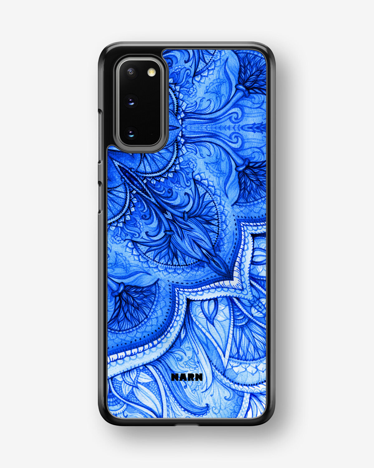 Samsung Galaxy S20 Hard Case – Blue Vintage - View 1