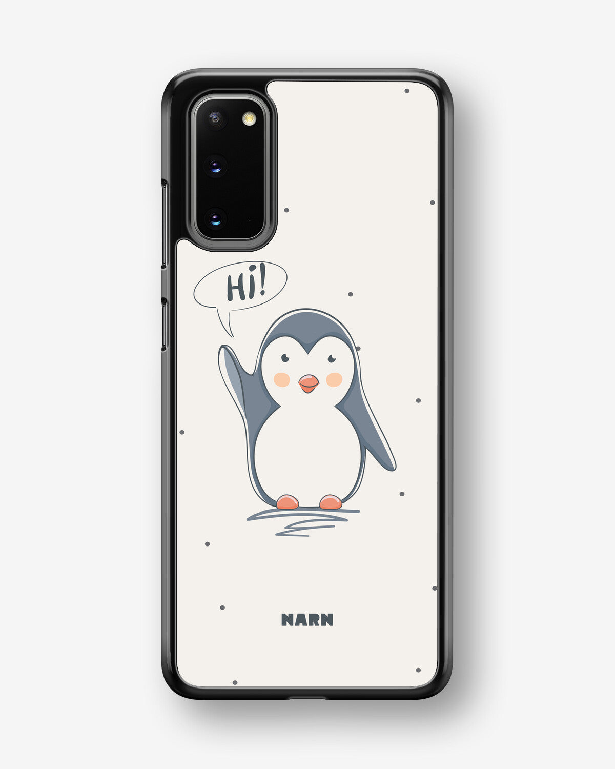 Samsung Galaxy S20 Hard Case – Cute Penguin - View 1
