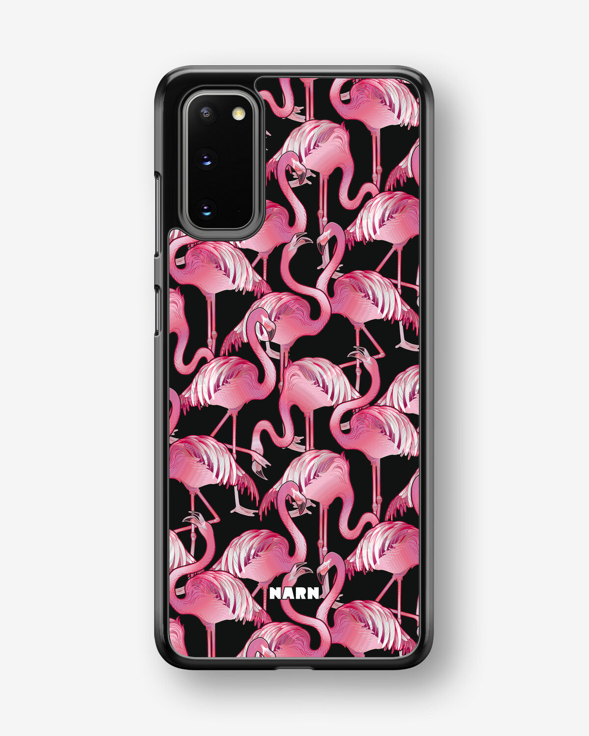 Samsung Galaxy S20 Hard Case – Flamingos - View 1