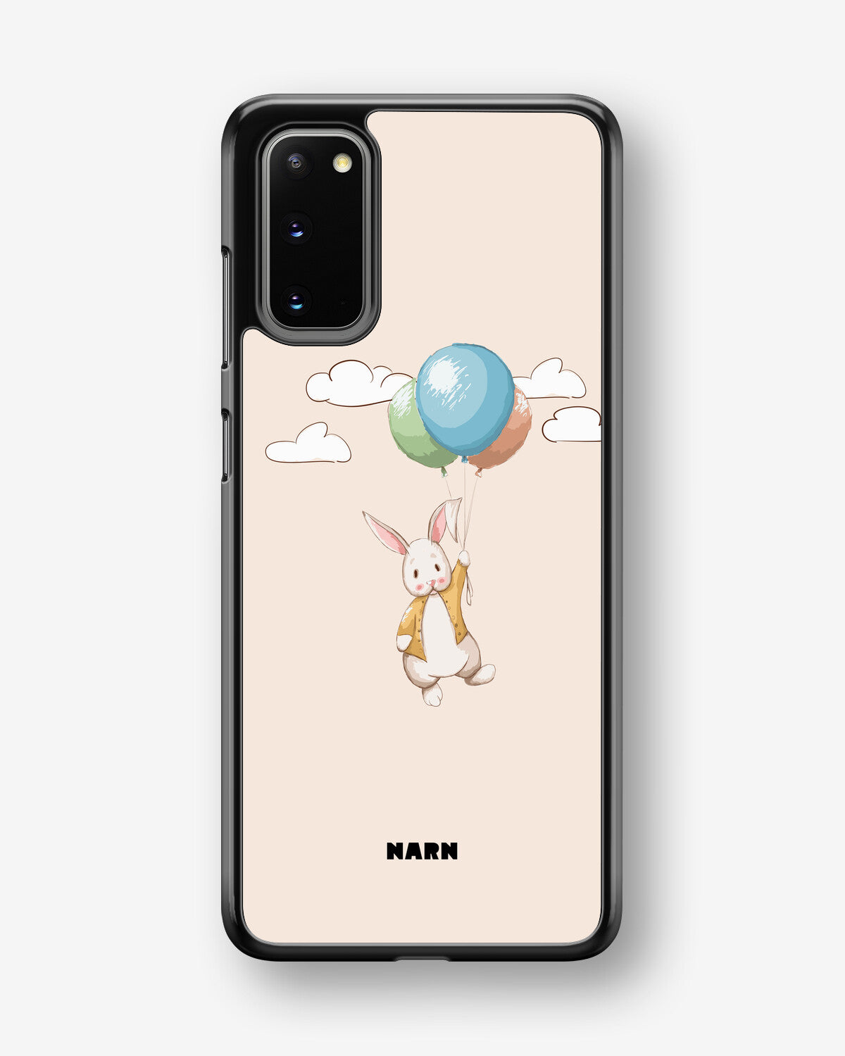 Samsung Galaxy S20 Hard Case – Flying Rabbit - View 1