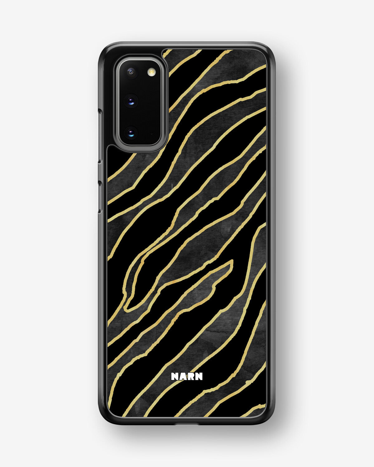 Samsung Galaxy S20 Hard Case – Golden Zebra - View 1
