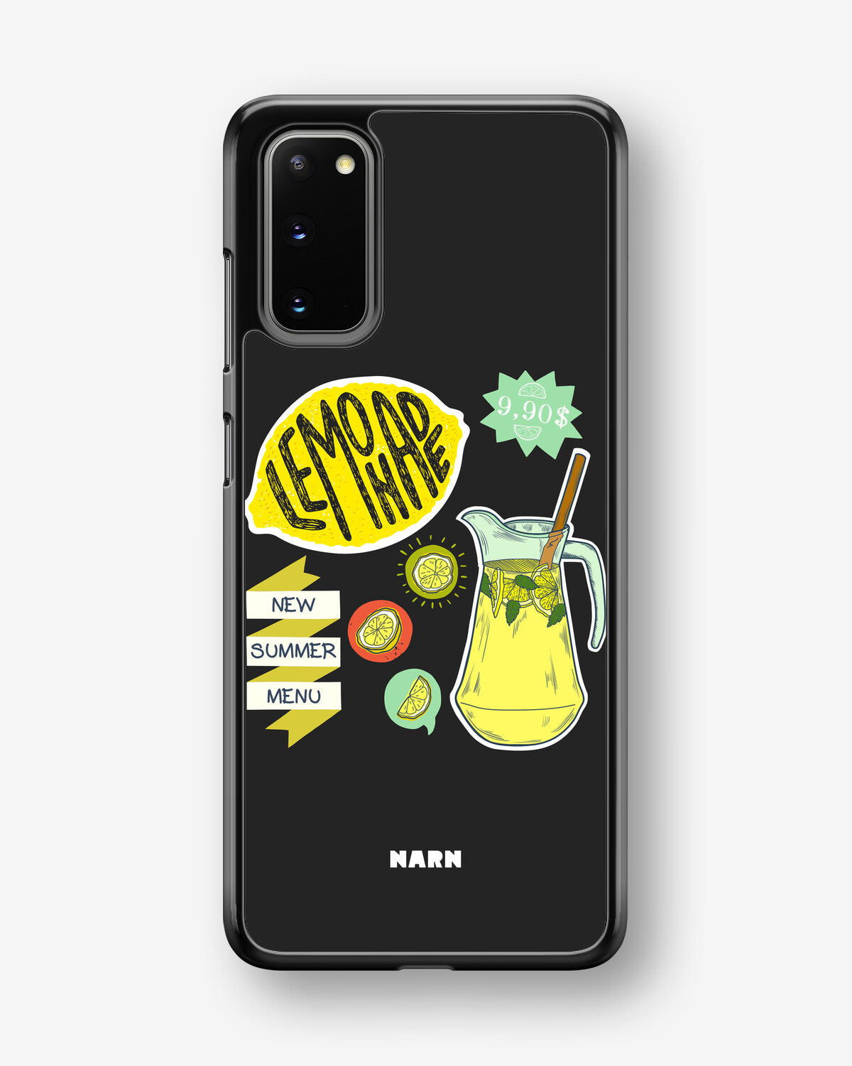 Samsung Galaxy S20 Hard Case – Lemon Summer - View 1