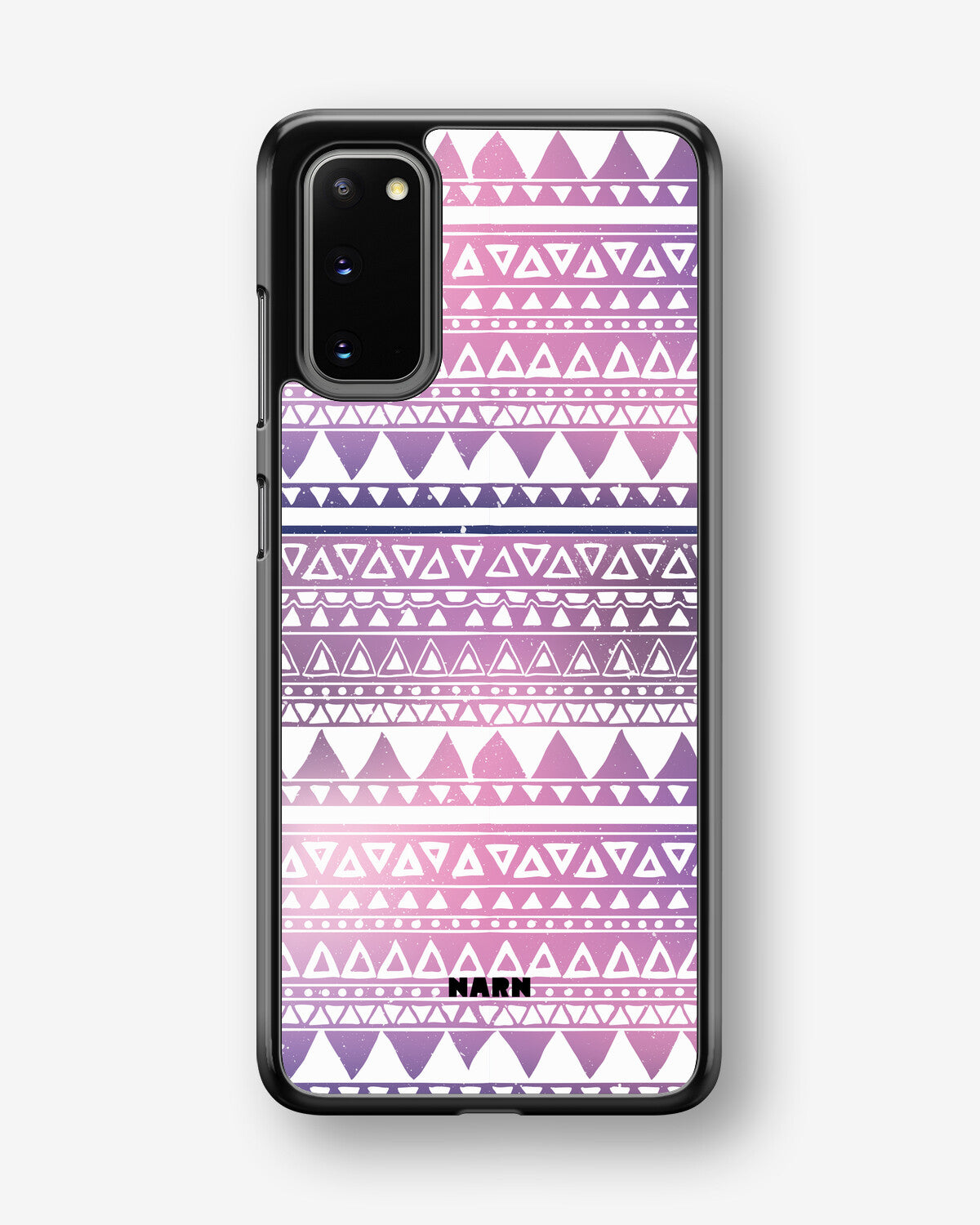 Samsung Galaxy S20 Hard Case – Purple Aztec - View 1