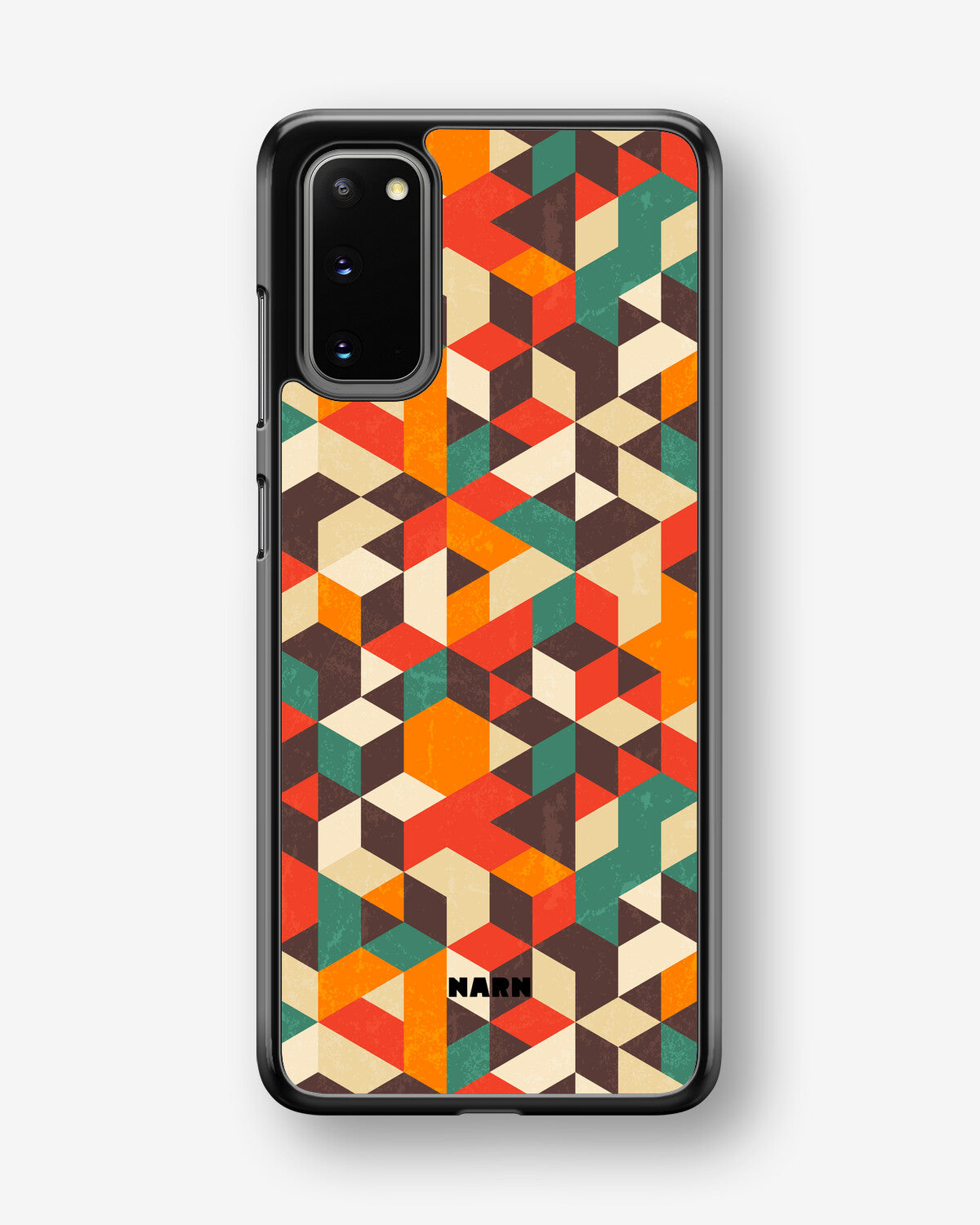 Samsung Galaxy S20 Hard Case – Retro Geometric - View 1