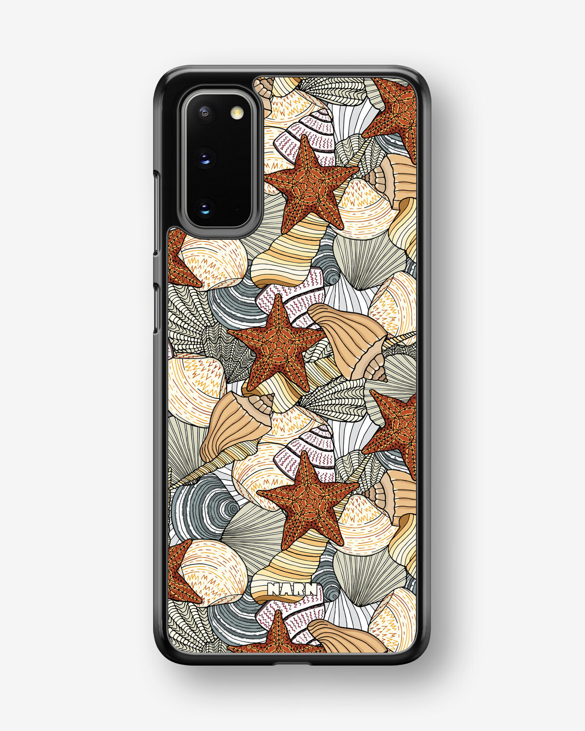 Samsung Galaxy S20 Hard Case – Sea Shells - View 1