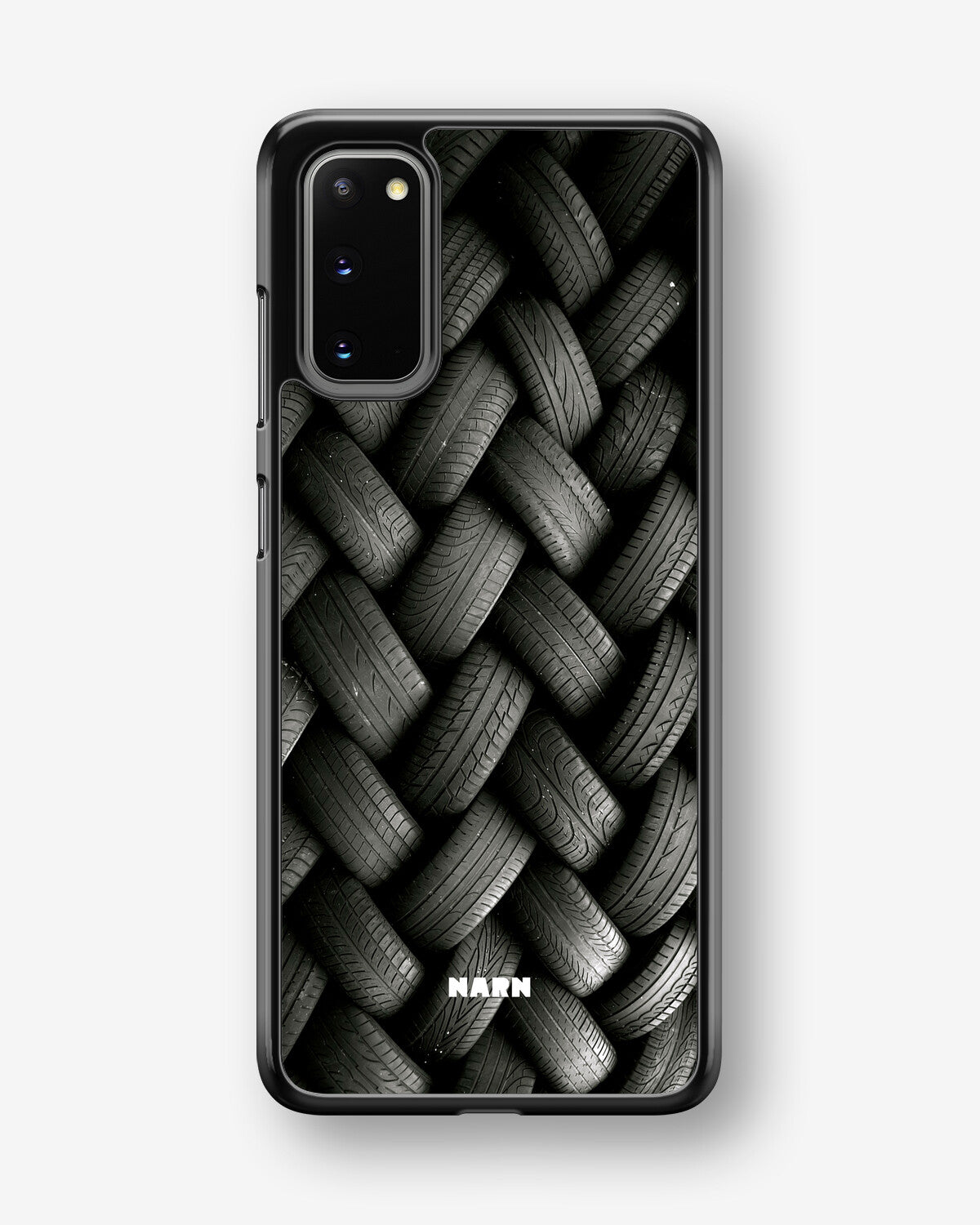 Samsung Galaxy S20 Hard Case – Tires Wall - View 1