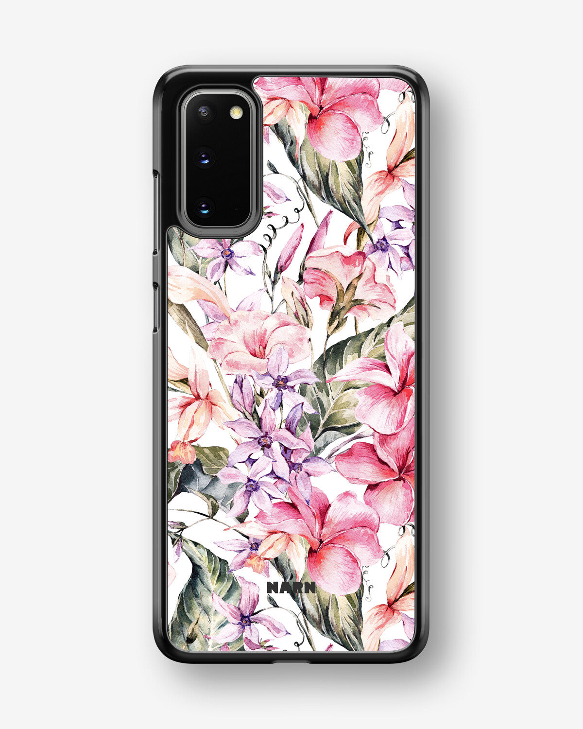 Samsung Galaxy S20 Hard Case – Watercolor Flowers - View 1