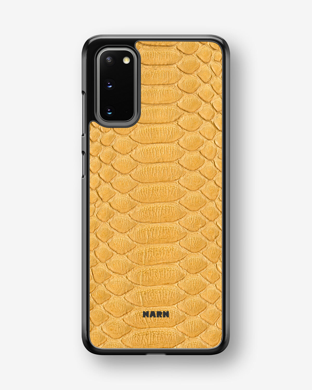 Samsung Galaxy S20 Hard Case – Yellow Snake - View 1