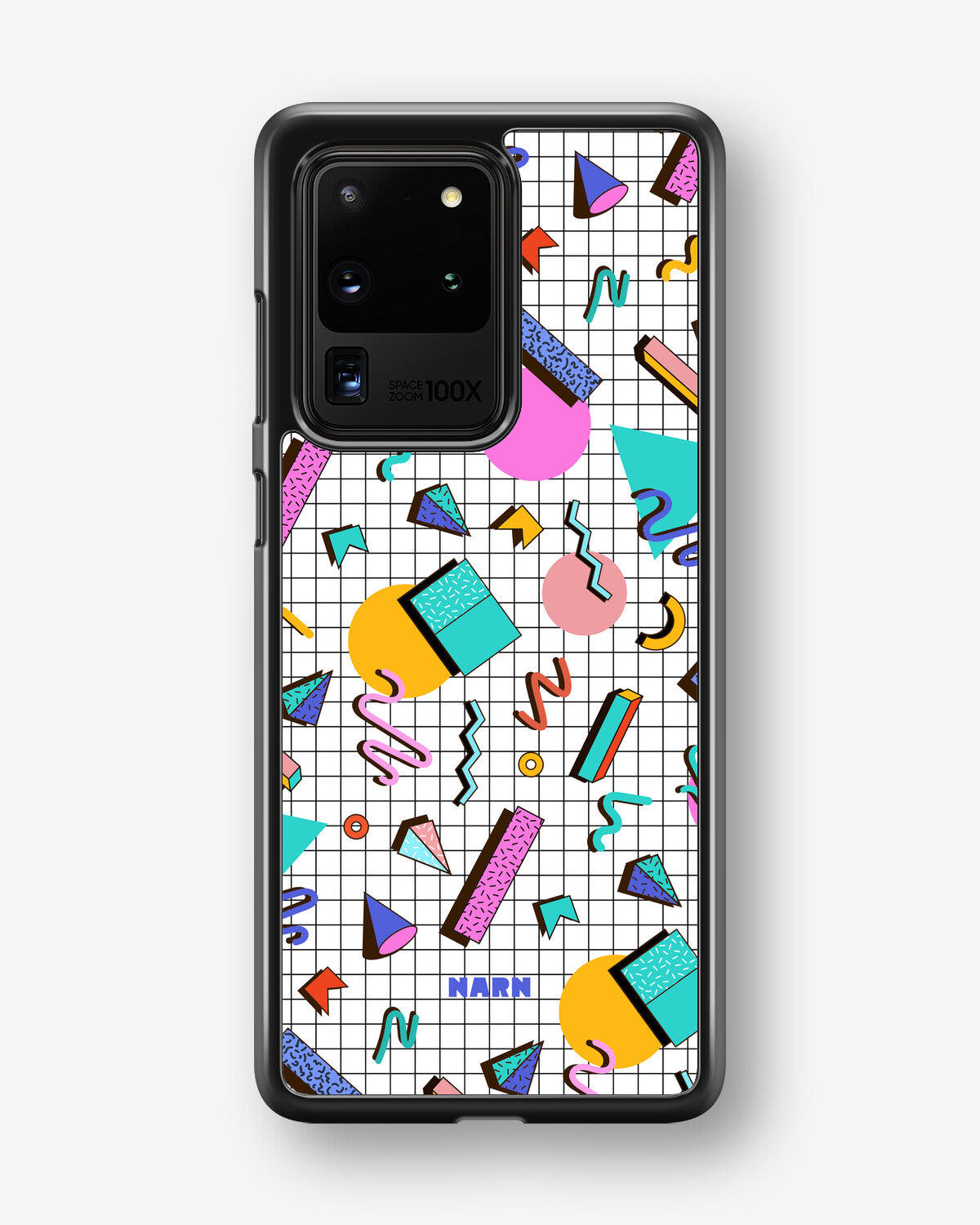 Samsung Galaxy S20 Ultra Hard Case – 80s Memphis - View 1