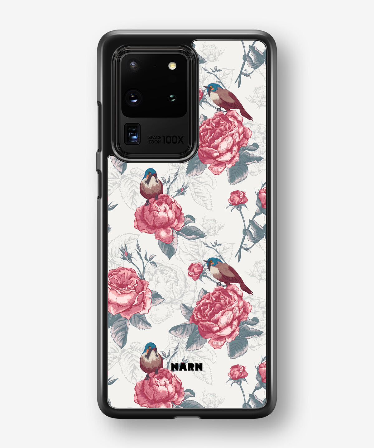 Samsung Galaxy S20 Ultra Hard Case – Birds Among Roses - View 1