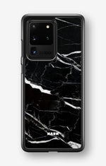 Samsung Galaxy S20 Ultra Hard Case – Black Marble - View 1