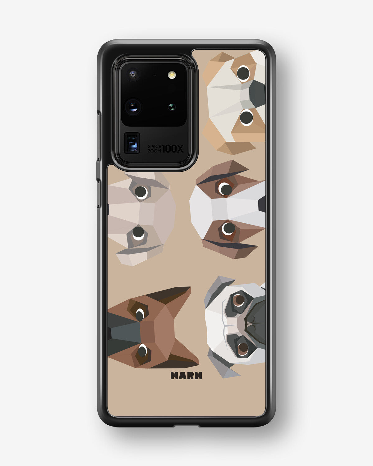 Samsung Galaxy S20 Ultra Hard Case – Cute Dogs - View 1