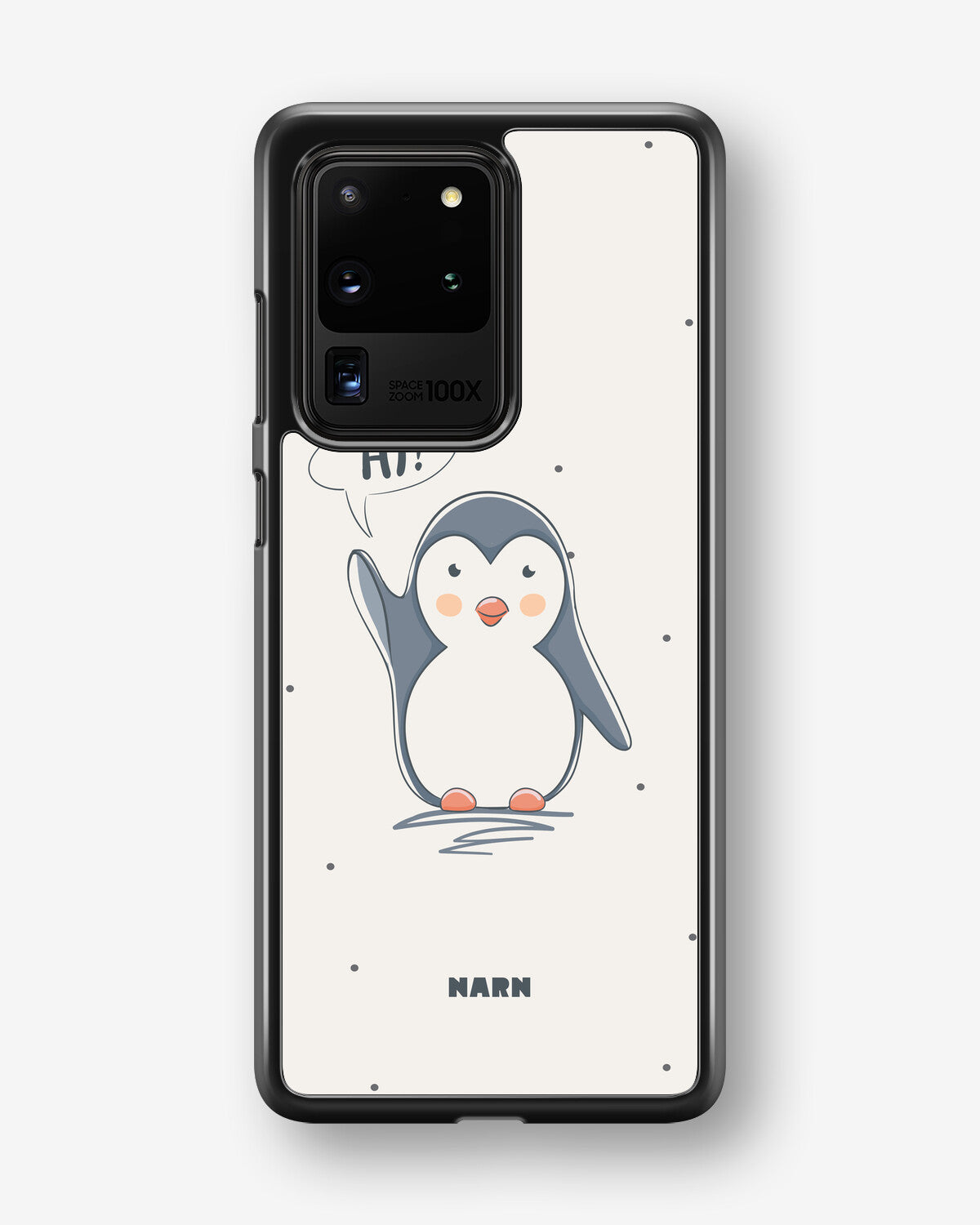 Samsung Galaxy S20 Ultra Hard Case – Cute Penguin - View 1