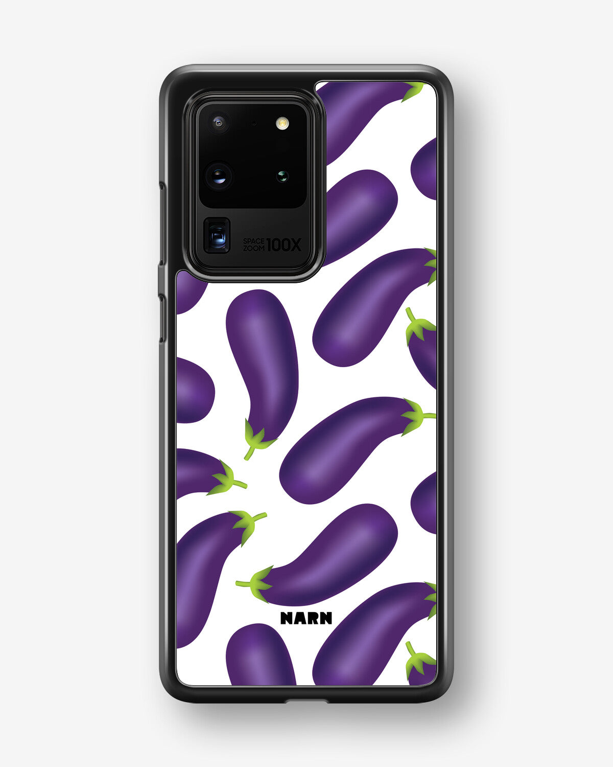 Samsung Galaxy S20 Ultra Hard Case – Eggplant Pattern - View 1