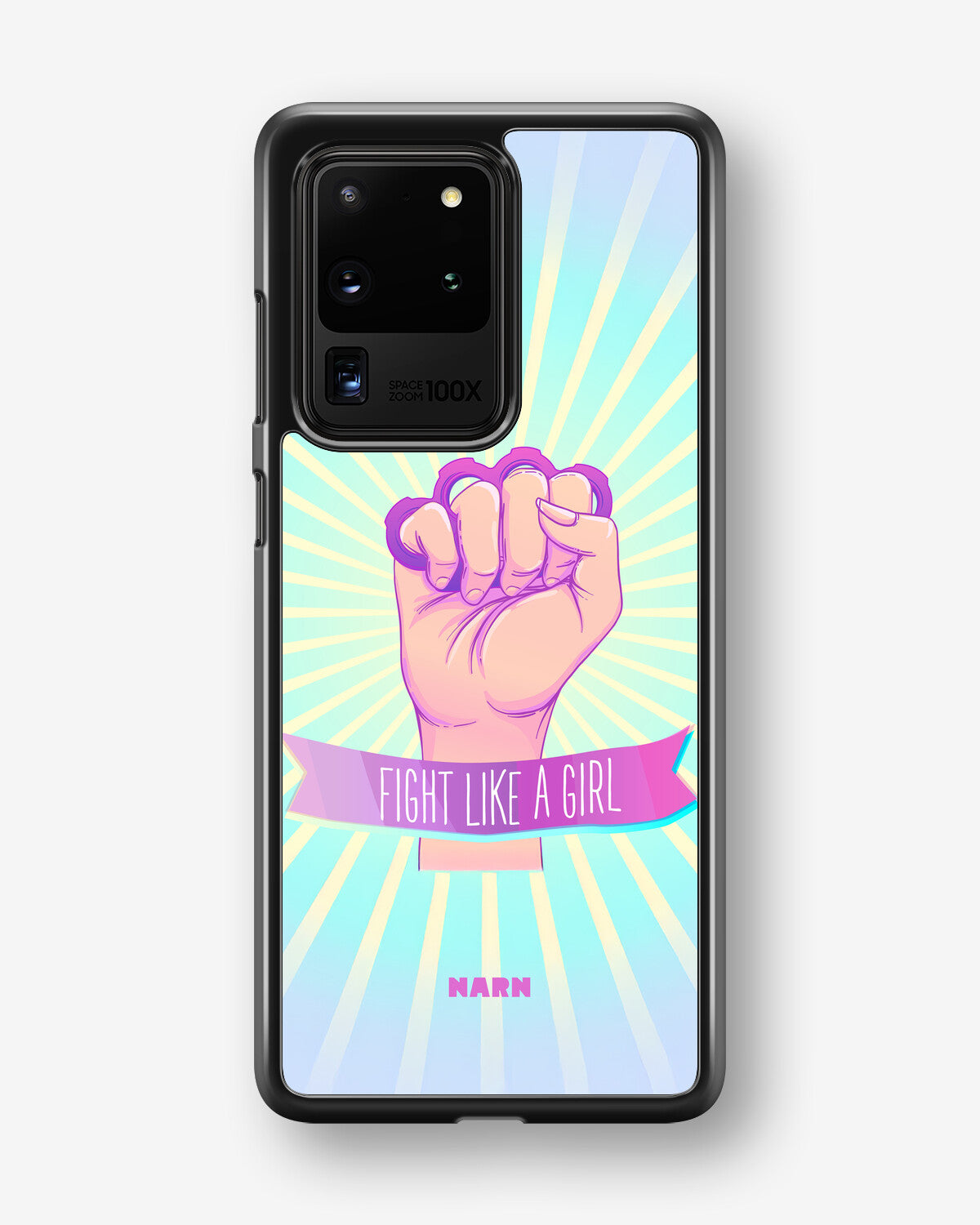 Samsung Galaxy S20 Ultra Hard Case – Fight Like A Girl - View 1