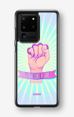 Samsung Galaxy S20 Ultra Hard Case – Fight Like A Girl - View 1