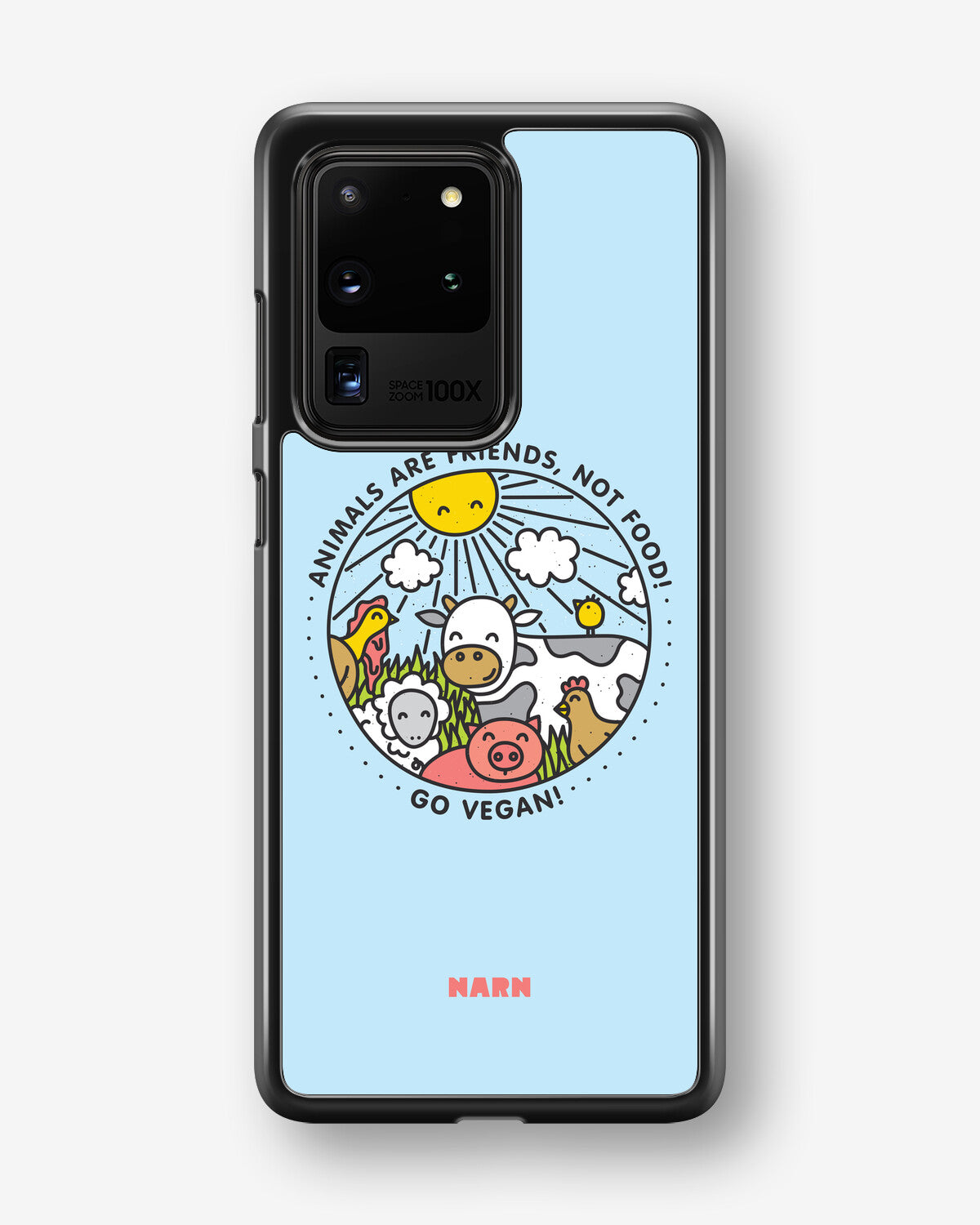 Samsung Galaxy S20 Ultra Hard Case – Friends, Not Food - View 1