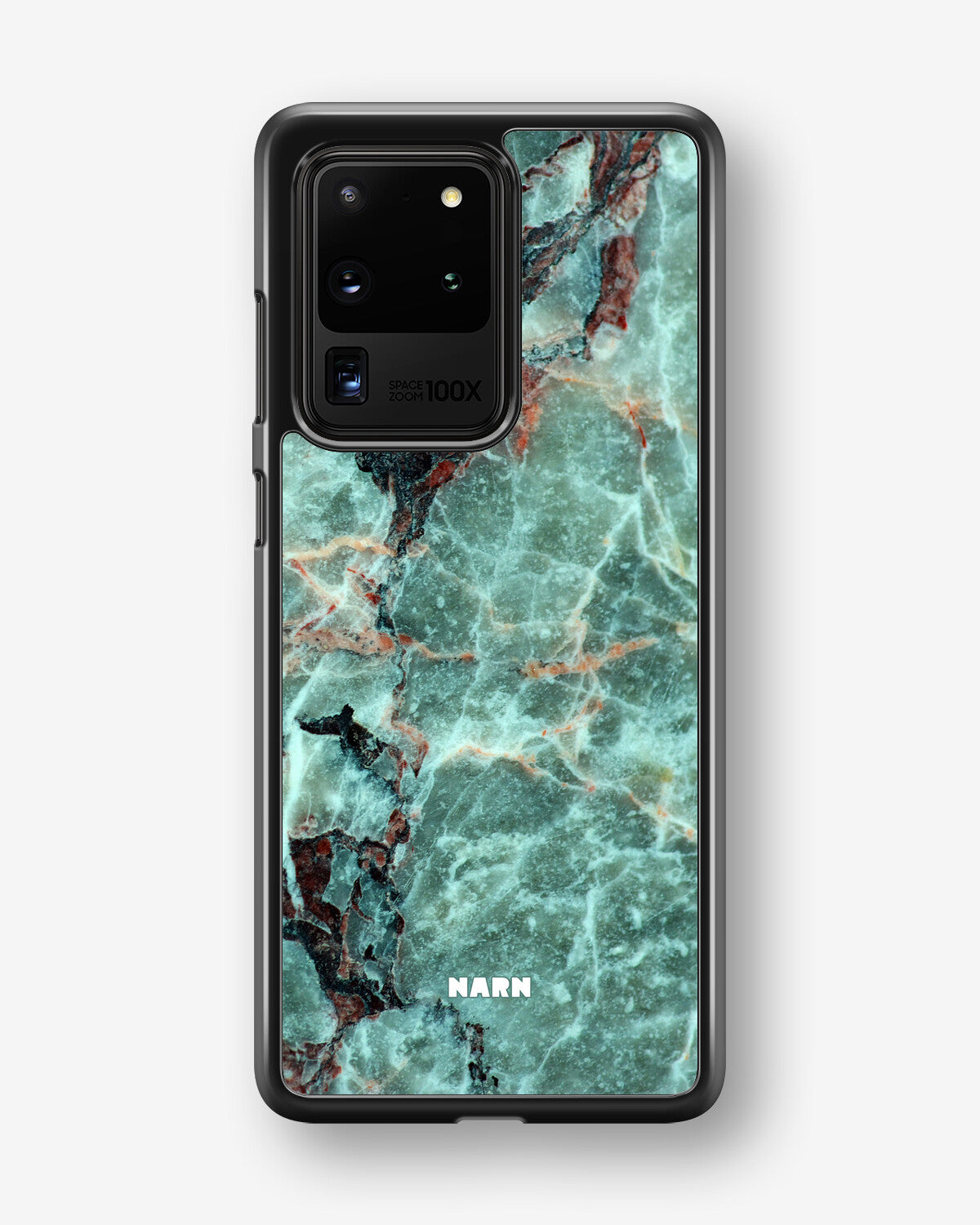 Samsung Galaxy S20 Ultra Hard Case – Green Marble - View 1