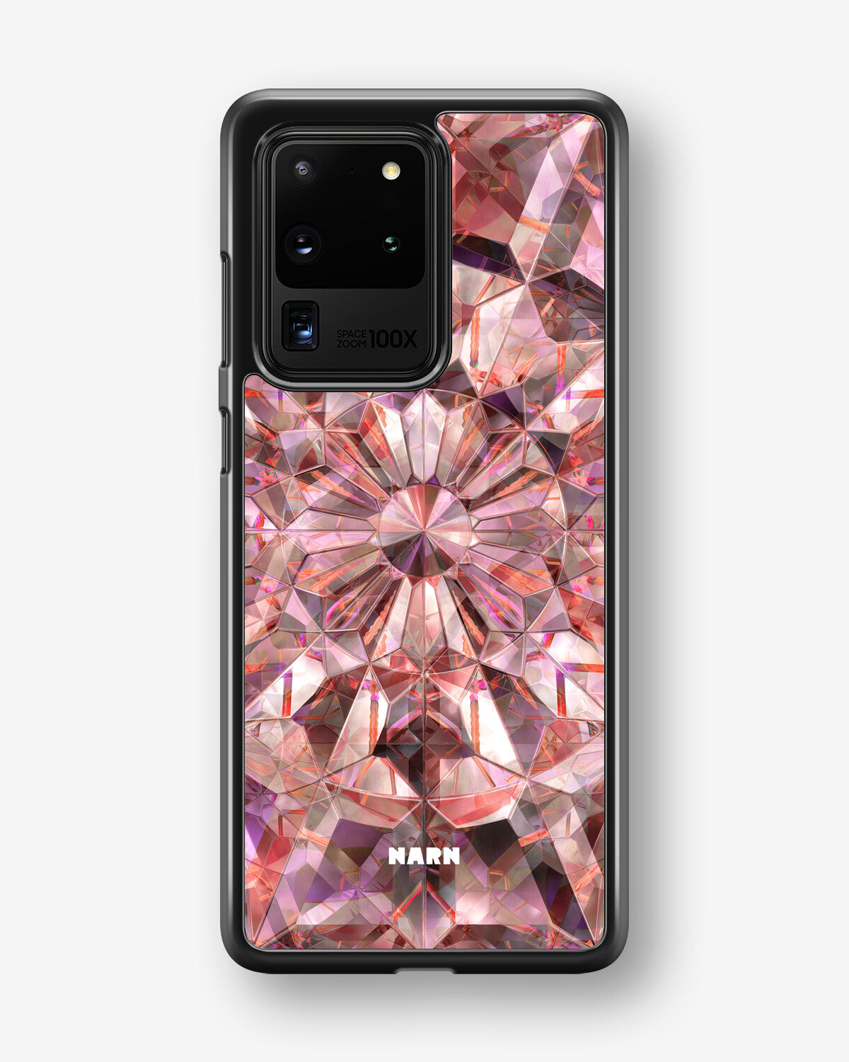 Samsung Galaxy S20 Ultra Hard Case – Pink Crystals - View 1