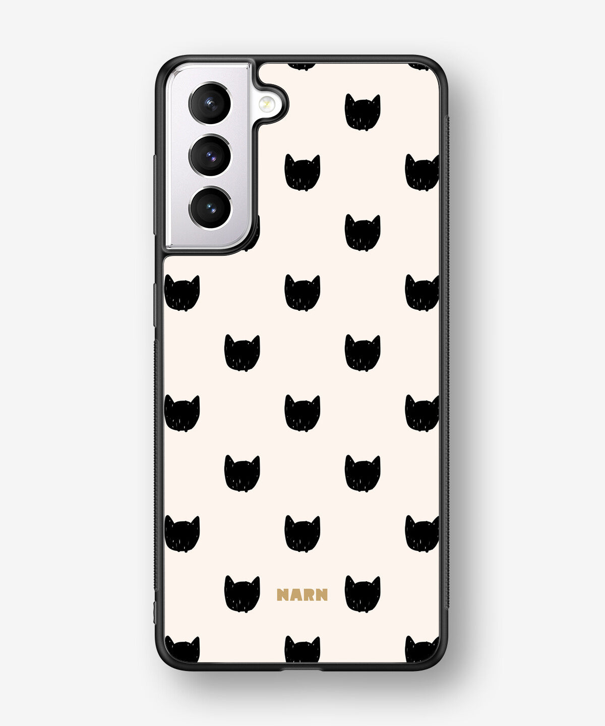 Samsung Galaxy S21 Hard Case – Kitty Dots - View 1