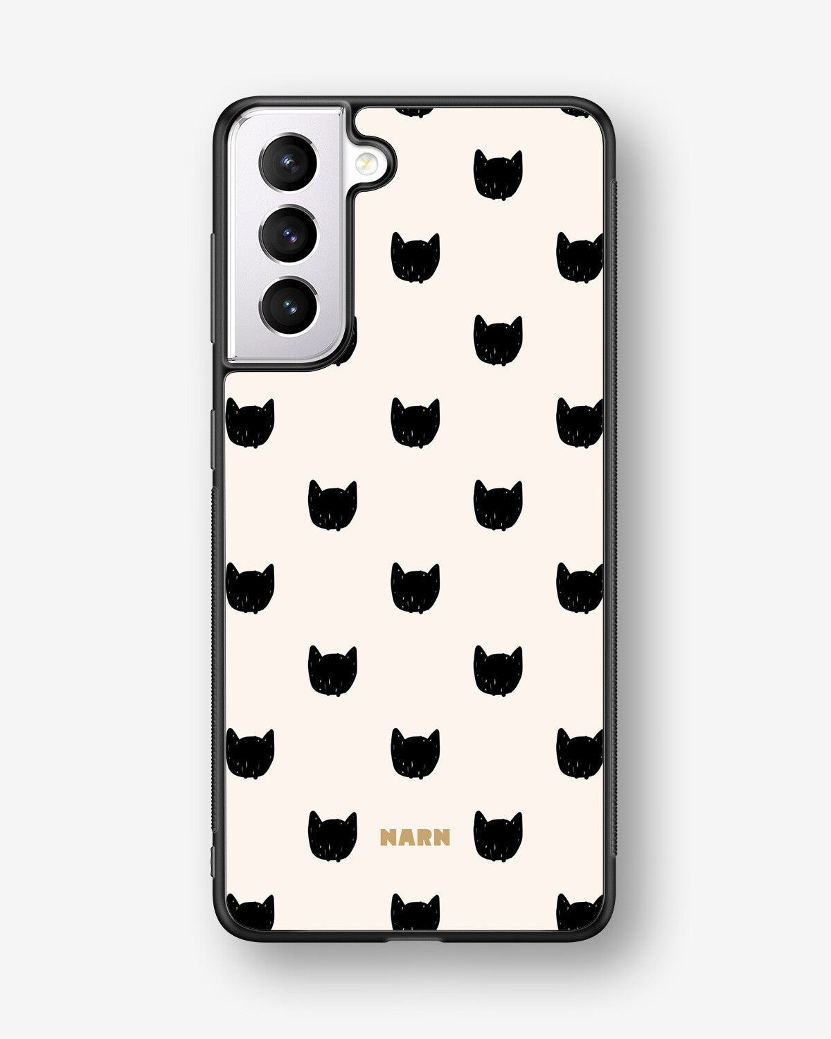 Samsung Galaxy S21 Hard Case – Kitty Dots - View 1